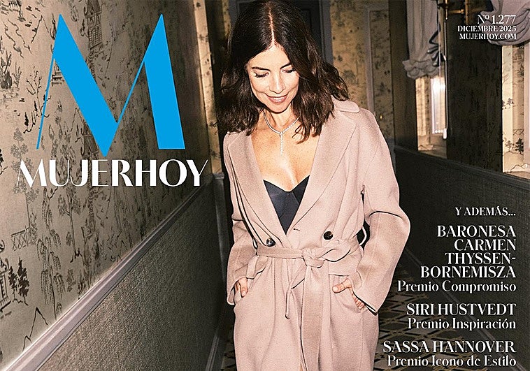 Maribel Verdú, Premio Mujerhoy a la Trayectoria, en la portada del último número de la revista.
