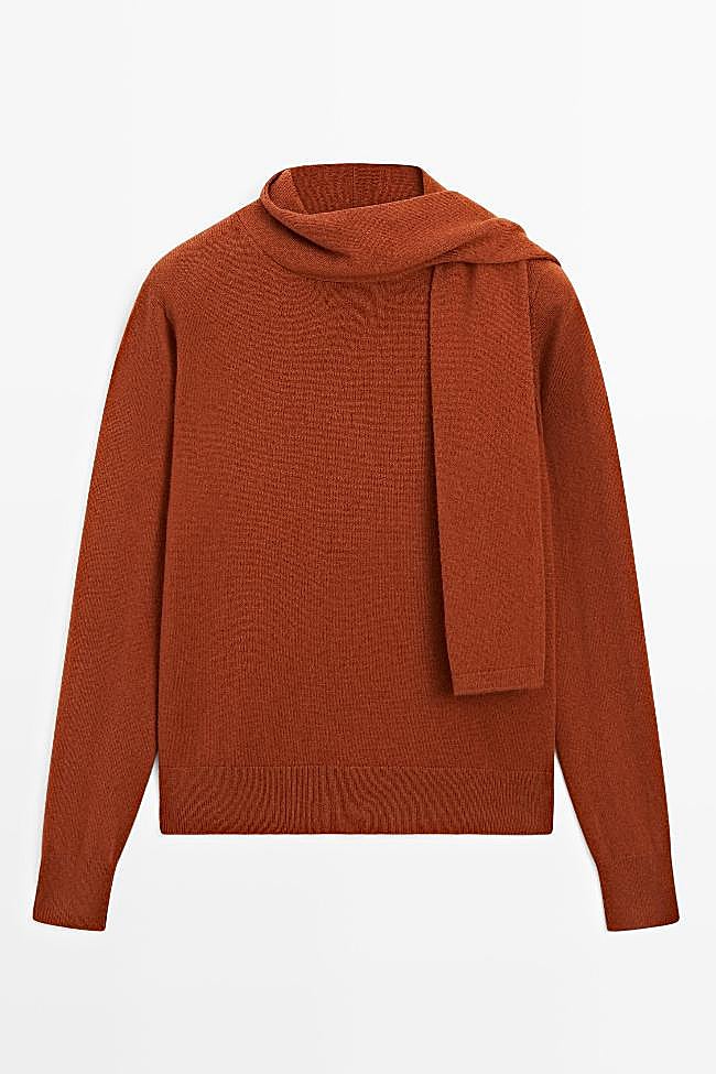 Jersey de lana de Massimo Dutti (59,95 euros)