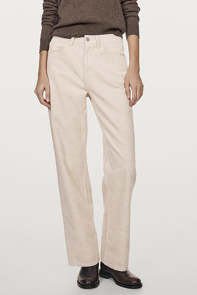 Pantalón de pana de Massimo Dutti (59,99 euros)
