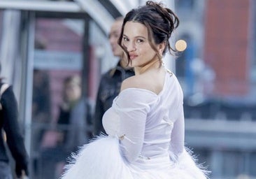 Rosalía, en plena promoción de su nuevo disco, Lux.