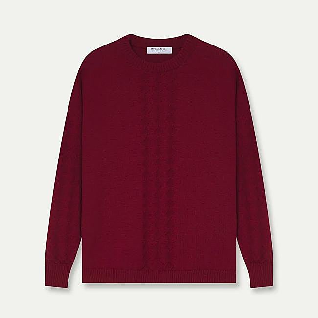 Jersey Arlequin Merlot (139€)