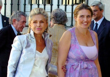 Beatriz y Adelaida de Orleans en la boda de Beltrán Gómez-Acebo y Laura Ponte.