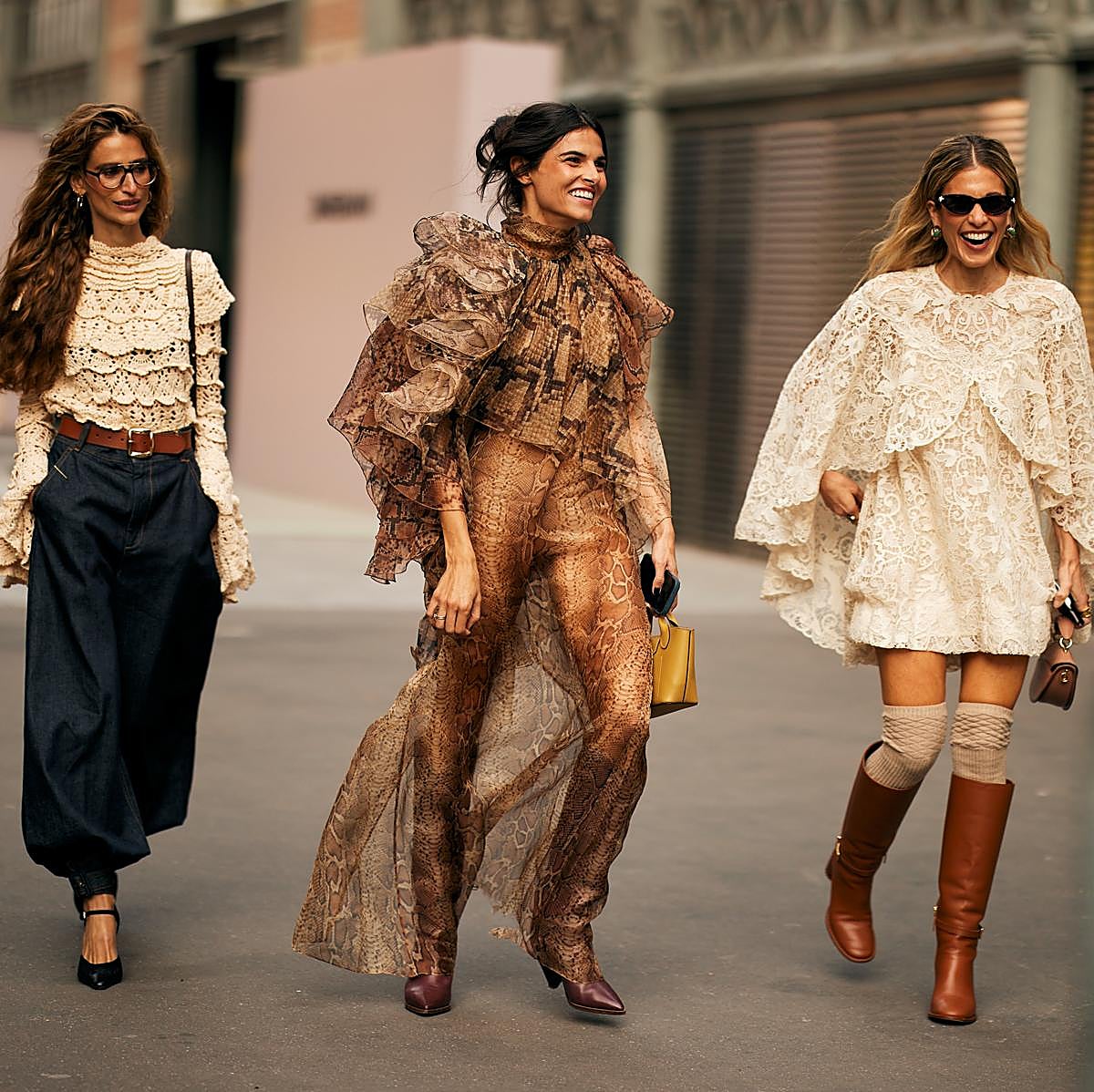 Street style en la Semana de la Moda de París.