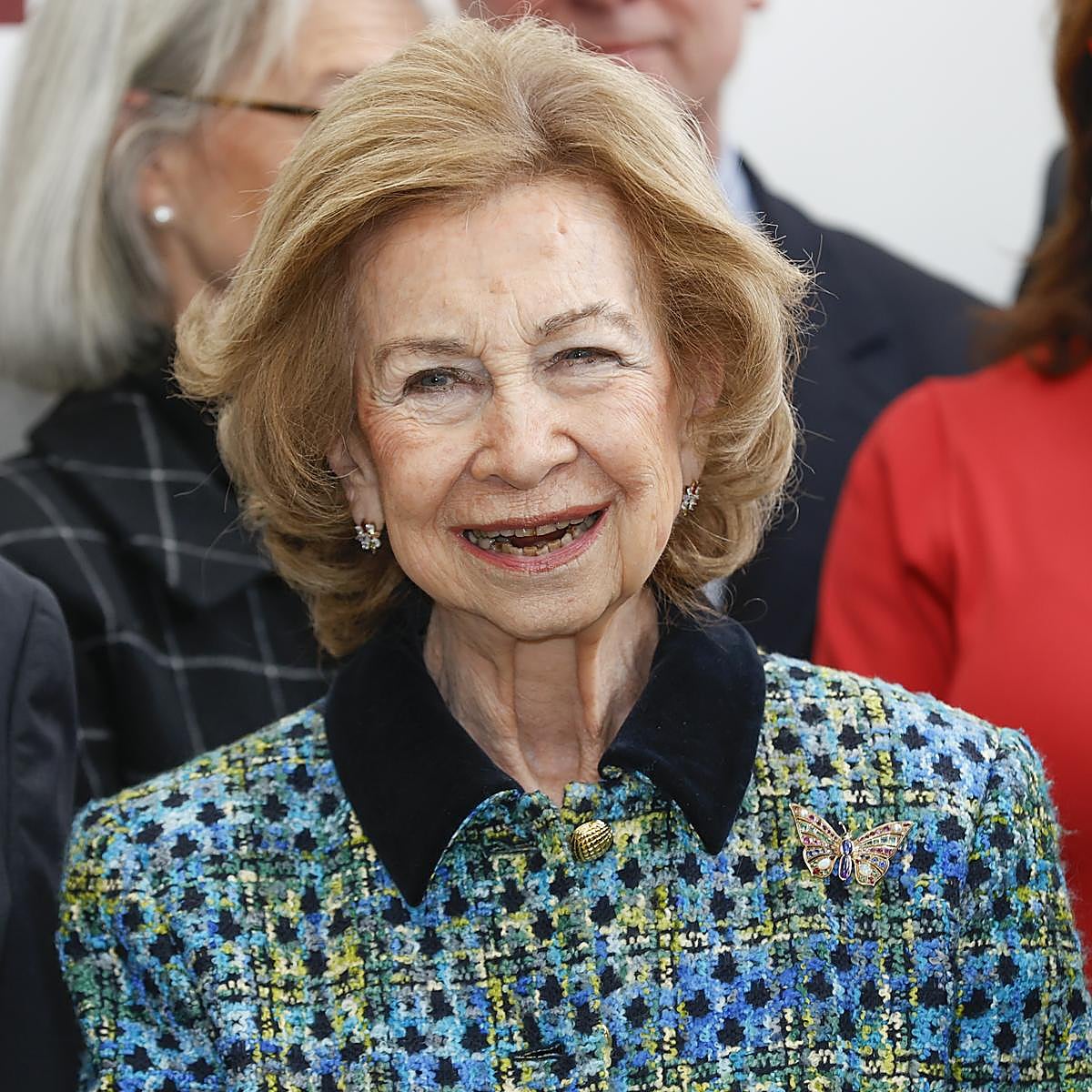La reina Sofía en Burgos.