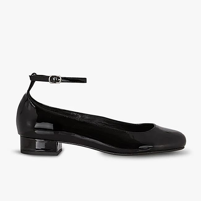 Bailarina con tacón cuadrado Dance de Adeba (189 euros)