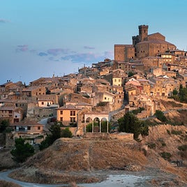 Este pueblo medieval de Navarra será tu mejor plan: una iglesia-fortaleza, la leyenda de la Virgen y el corazón de un rey