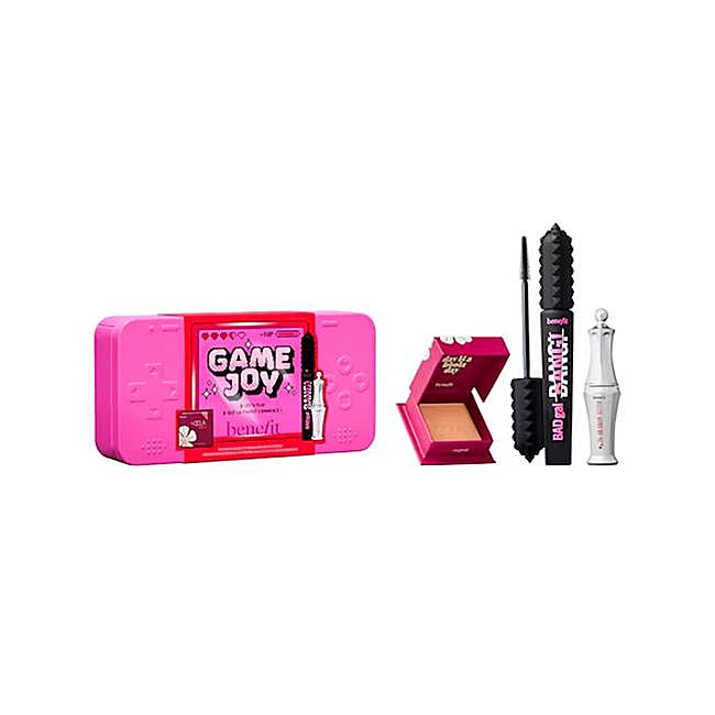 Set de Belleza Navideña (Pestañas, Cejas y Glow) - Gamejoy de Benefit.