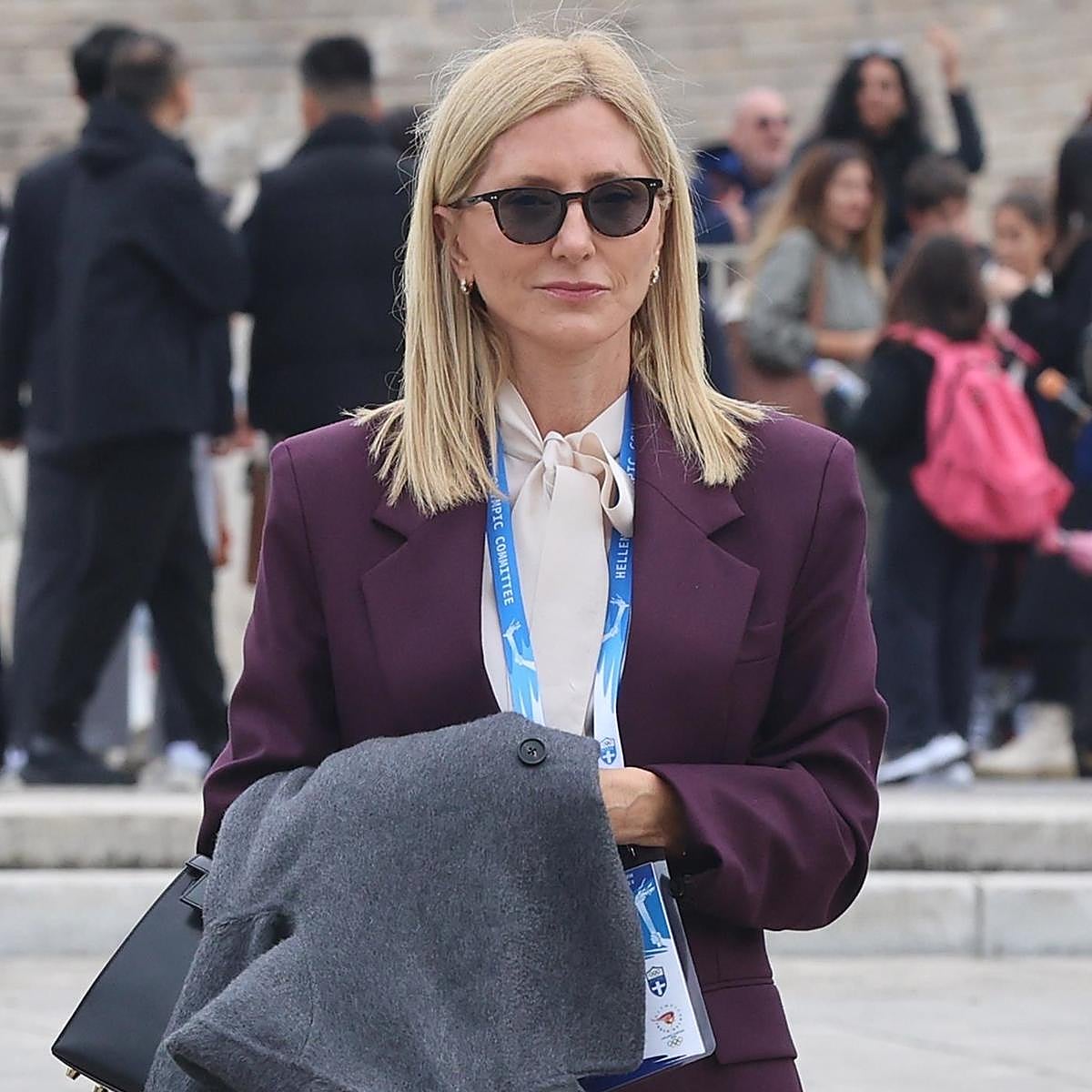 Marie-Chantal Miller en Grecia.