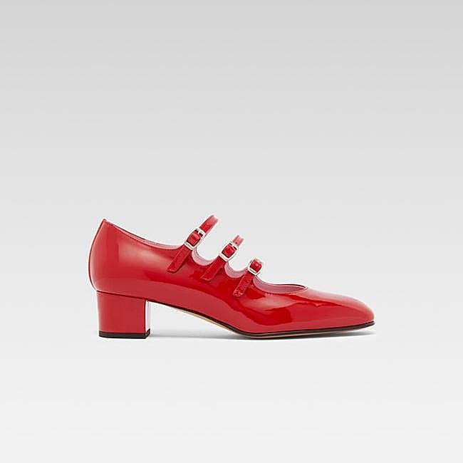 Merceditas rojas de Carel Paris, 425 euros.