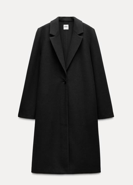 Imagen - Abrigo negro de Mango (29,99 euros)