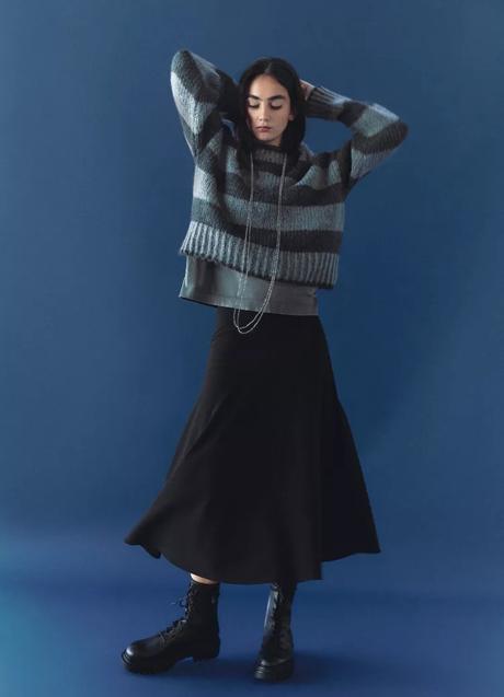 Imagen - Falda negra de Pull & Bear (27,99 euros)