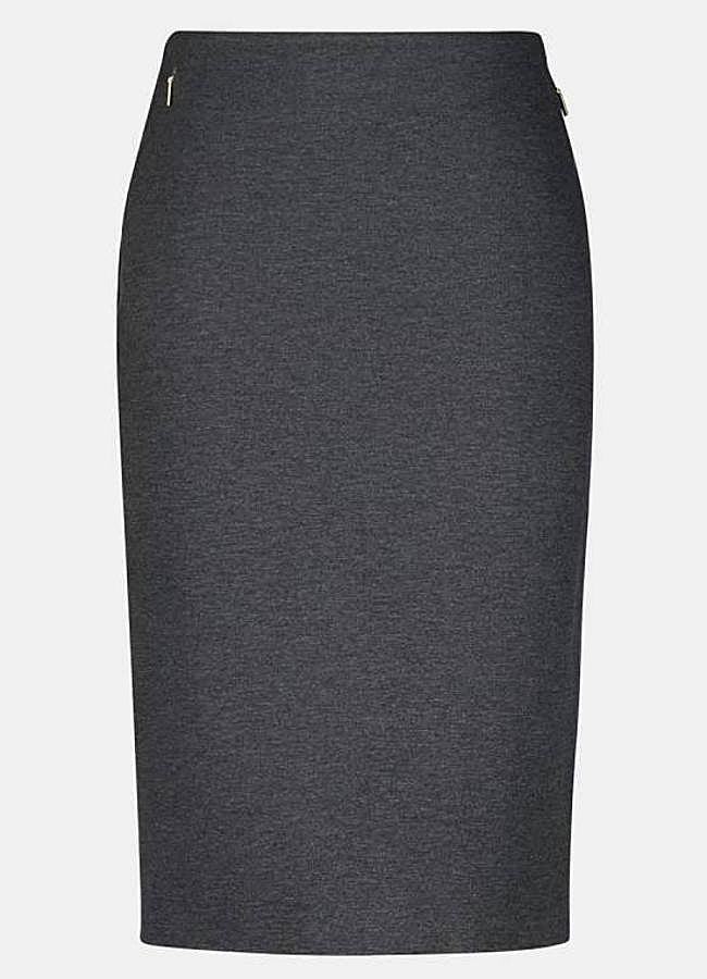 Imagen - Falda de punto roma con cremallera (31,99€ en El Corte Ingles)/ Woman El Corte Inglés