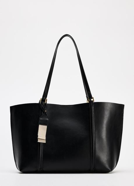 Imagen - Bolso negro de Zara (28,95 euros)