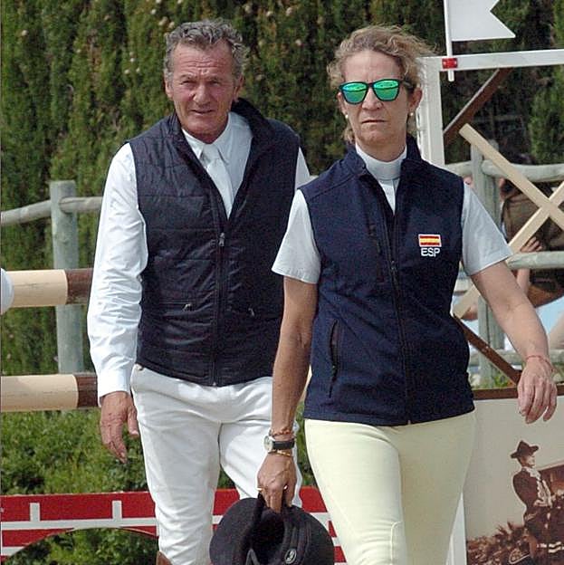 Luis Astolfi sigue siendo muy amigo de la infanta Elena. 