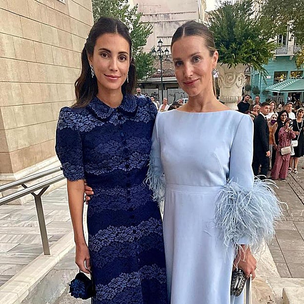 Sassa de Osma en Atenas junto a Ekaterina Malysheva. 