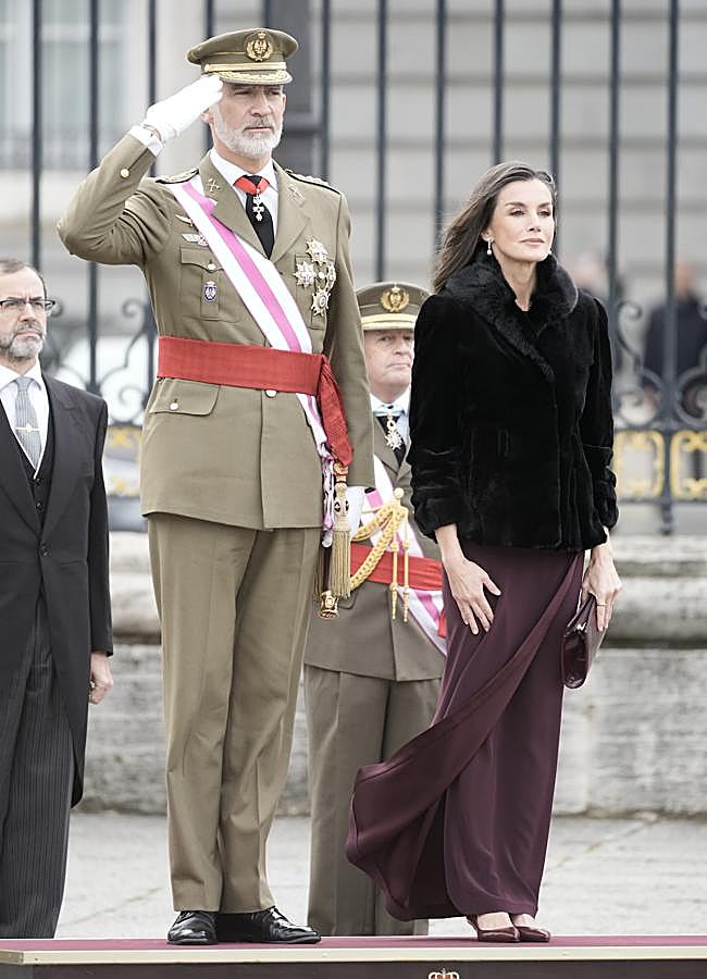 Imagen - La reina Letizia en la Pascua Militar 2025. Foto: Limited Pictures