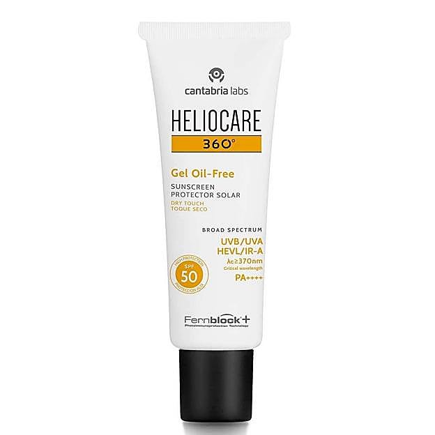 Heliocare 360º Gel Oil-free SPF 50 de Cantabria Labs. Precio: 22,34 euros