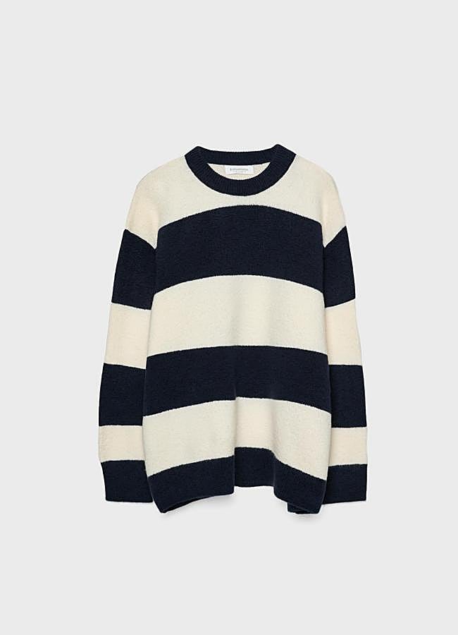 Imagen - Jersey punto tacto suave de Stradivarius (29,99€)