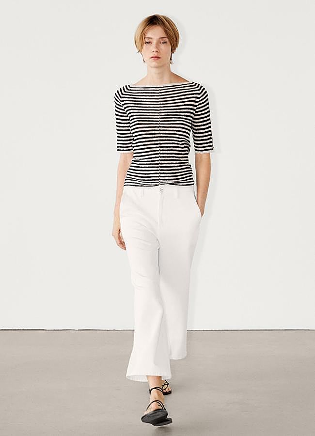 Imagen - Jeans rectos cropped fit de Massimo Dutti (29,95€)