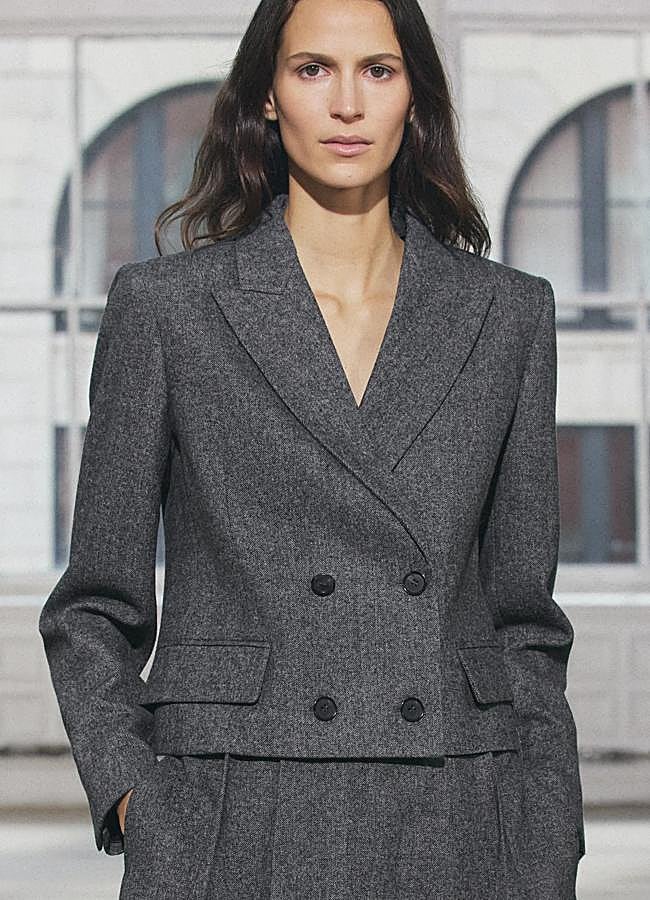 Imagen - Blazer corta en color gris