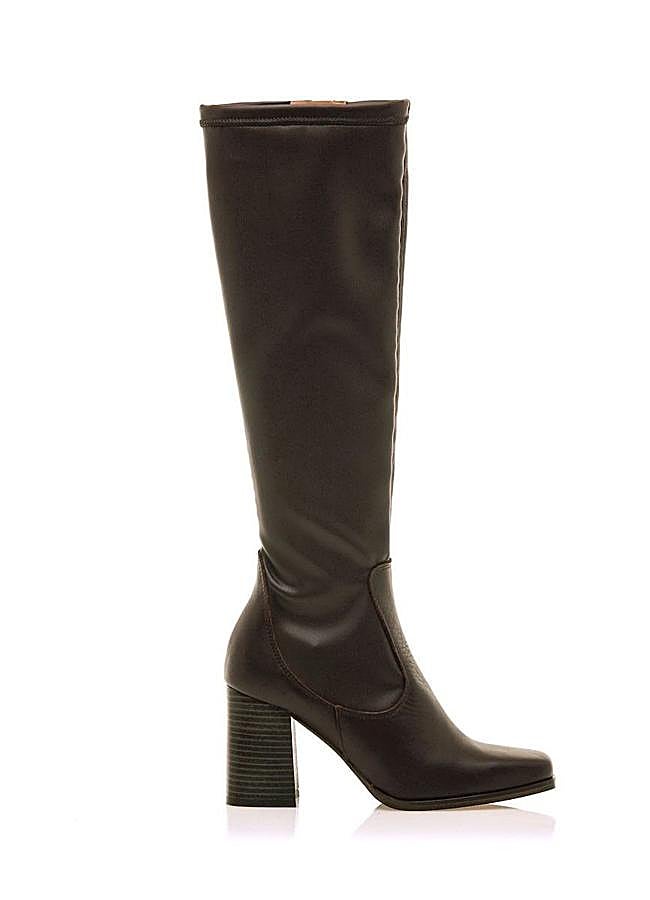 Imagen - Botas con plataforma marrón chocolate