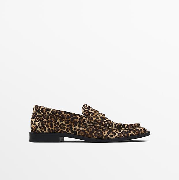 Mocasín antifaz animal print (59,95€)