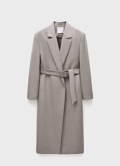 Imagen - Abrigo gris de Mango (119,90 euros)