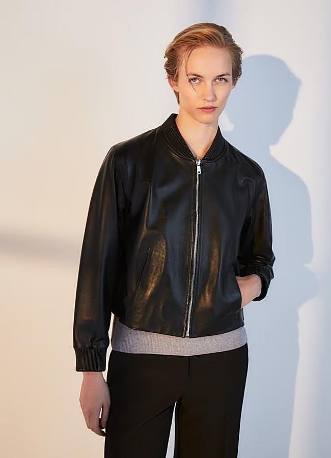 Imagen - Chaqueta de cuero bomber