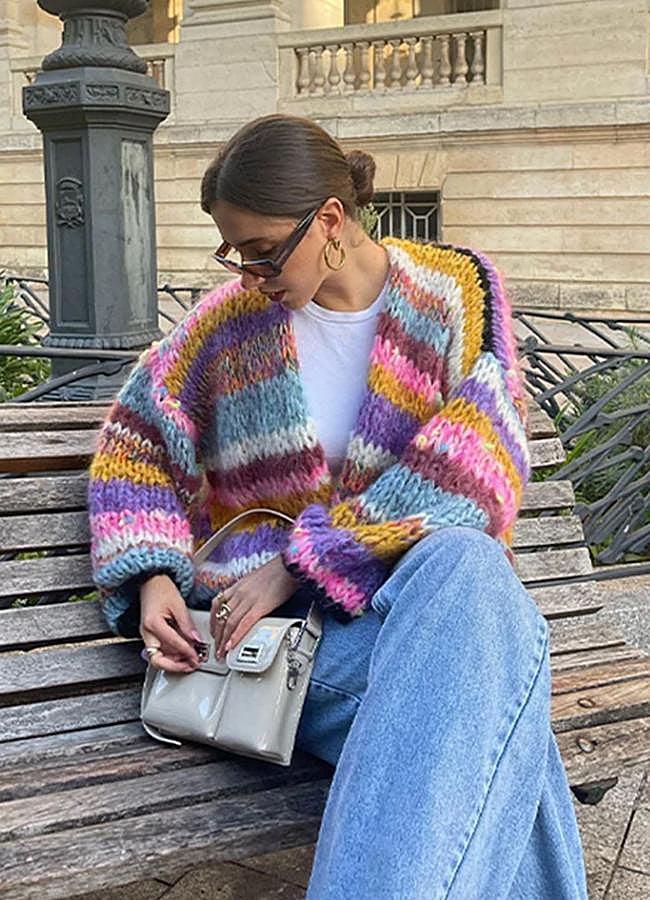Imagen - Looks de invierno con colores llamativos (INSTAGRAM)