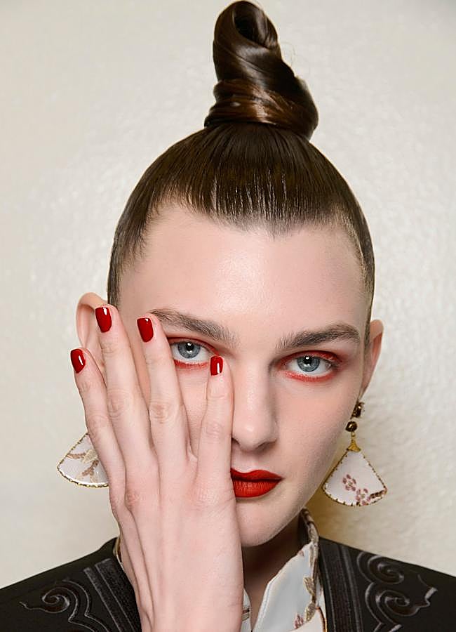 Imagen - Manicura en rojo. Foto: Launchmetrics spotlight