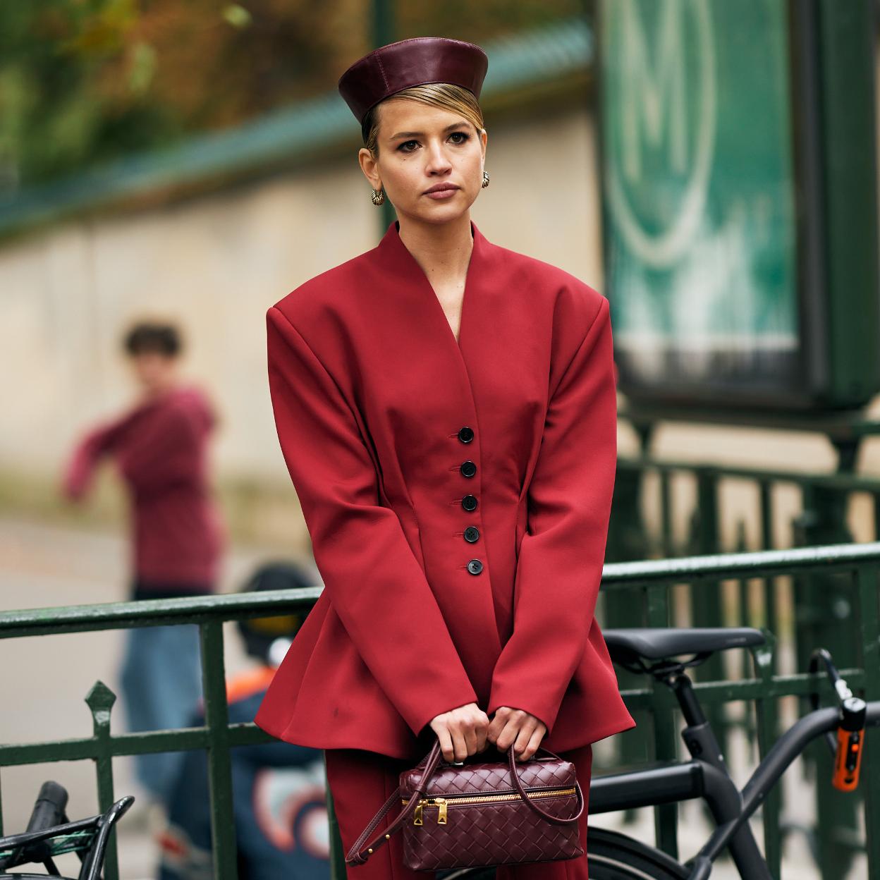 Look invierno con colores llamativos