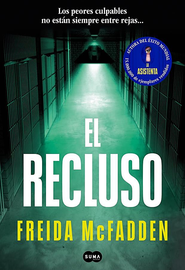 Imagen - Portada de El recluso, la nueva novela de Freida McFadden. / Suma de letras