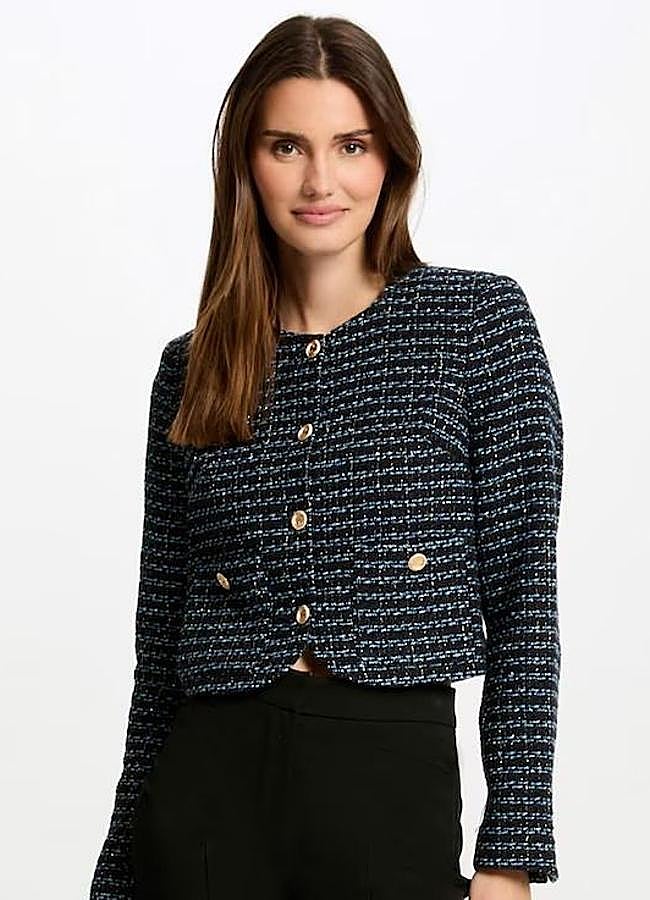 Imagen - Chaqueta de tweed cropped