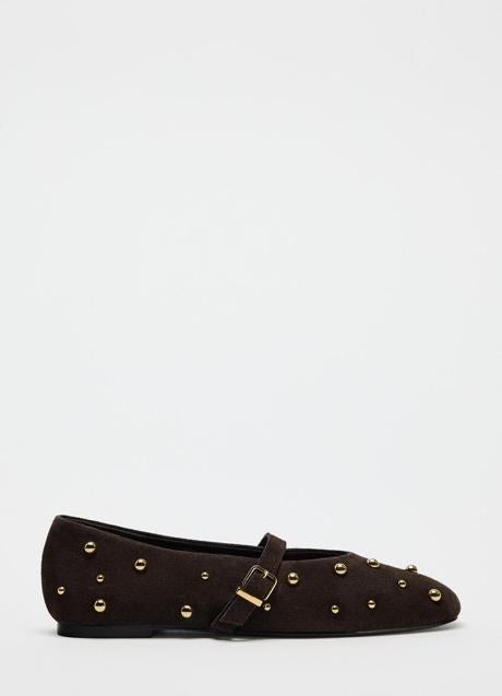 Imagen - Zapatos de ante marrón de Zara (39,99 euros)