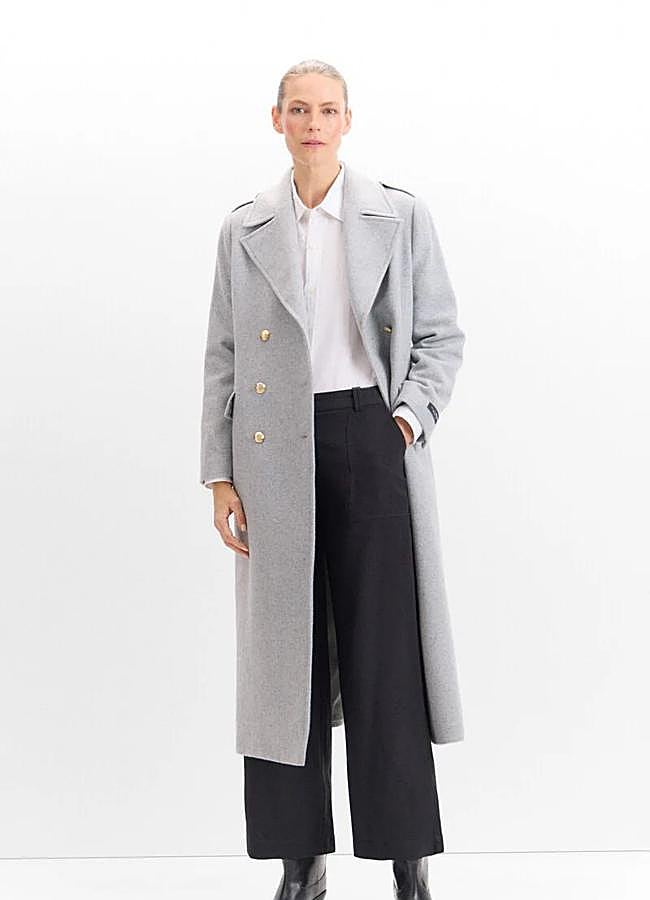 Imagen - Abrigos gris estilo militar