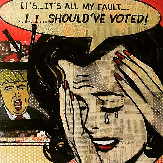 Obra del artistaI Cabell Molina. 