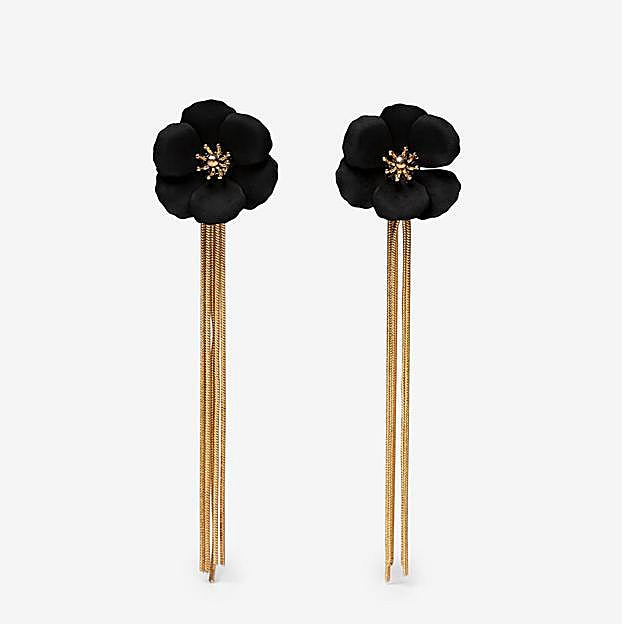 Pendientes Florales con Flecos (4,19€)