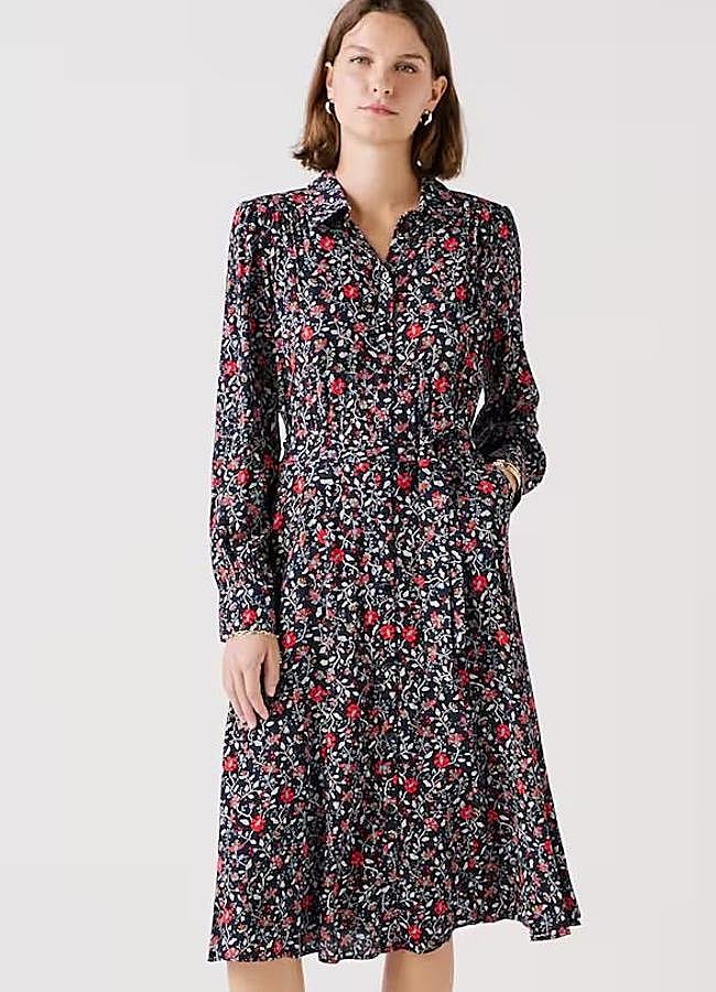 Imagen - Vestido de flores camisero