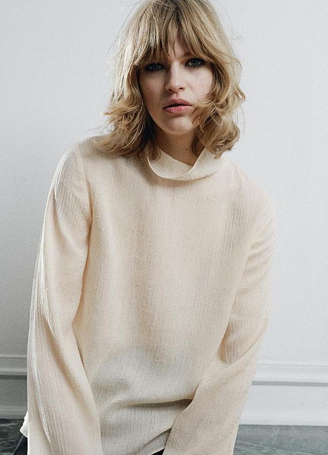 Imagen - Blusa semitransparente de Zara.