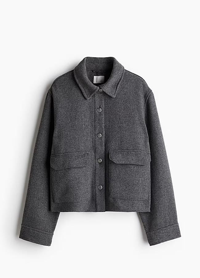 Imagen - Chaqueta con botonadura en gris de H&M
