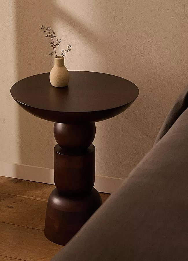 Imagen - Mesa auxiliar geométrica de Zara Home (99.99 euros).