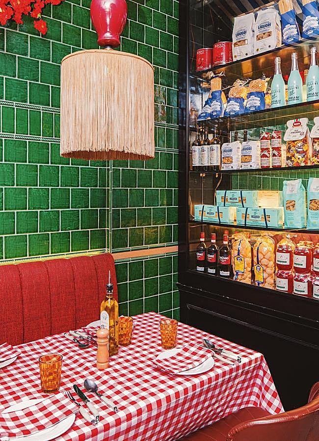 Imagen - Vista del comedor de Tonino's, el restaurante italiano que podemos disfrutar en Valladolid./ DR