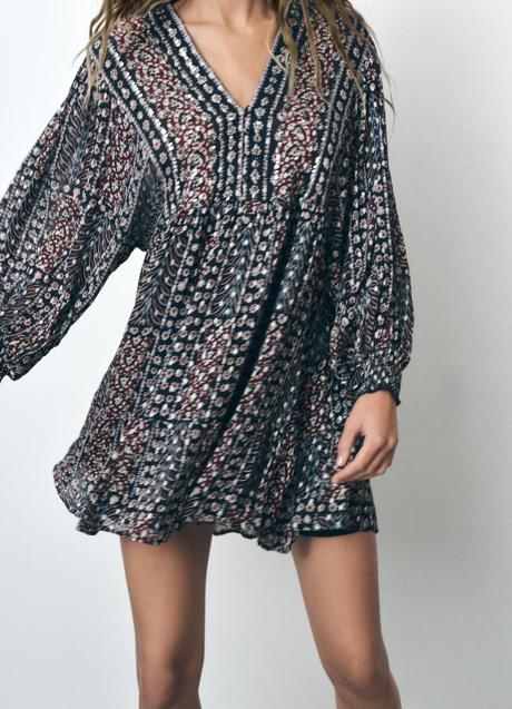 Imagen - Vestido estampado de Zara (39,99 euros)