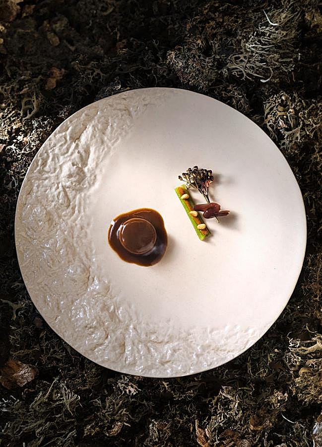 Imagen - Uno de las elaboraciones de Iris Jordán que se pueden disfrutar en Ansisl, su restaurante situado en el pirineo aragonés. /DR