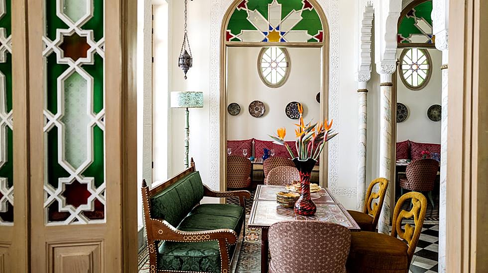 Hotel Nord Pinu, en Tánger, Marruecos.