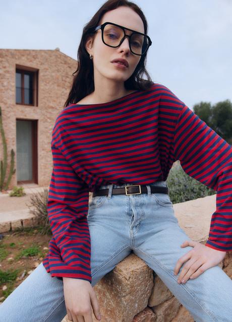 Imagen - Camiseta de rayas de H&M (27,99 euros)