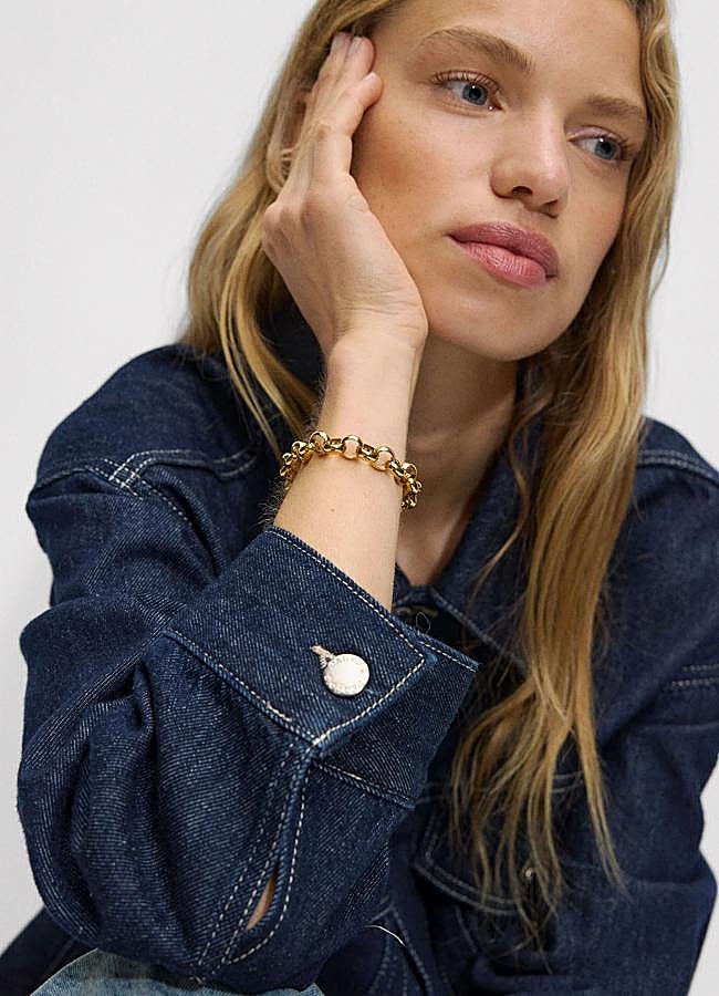 Imagen - Pulsera de eslabones de Parfois (19,99 euros).