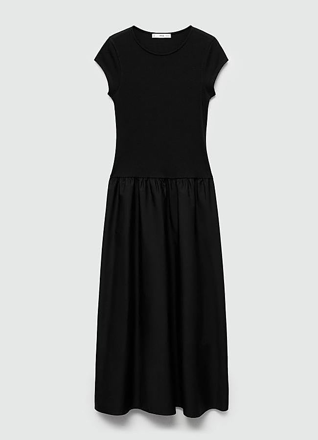 Imagen - Vestido evasé combinado de Mango (25,99€)