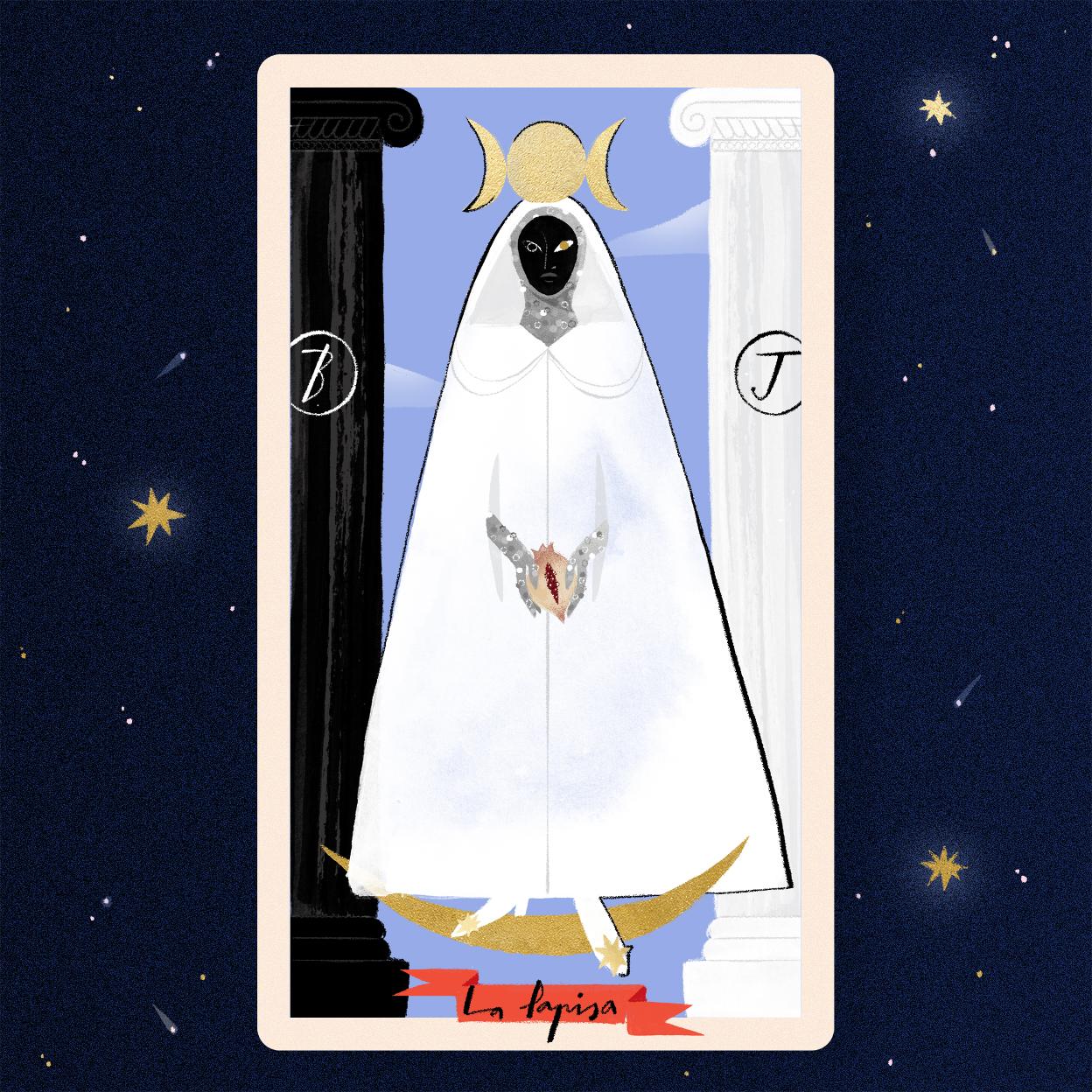 La Suma Sacerdotisa o La Papisa. 