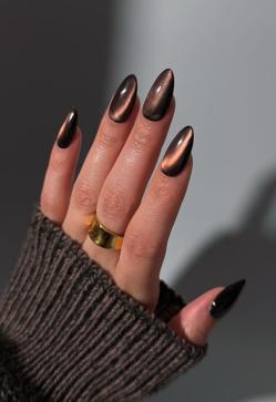 Imagen secundaria 2 - Algunos ejemplos de manicura cat eye.